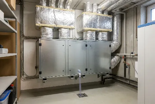 Systeem D met warmteterugwinning